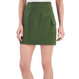 Self Esteem Junior’s Cargo Skirt Green Size L